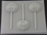 4201 Plump Baby Face Chocolate or Hard Candy Lollipop Mold